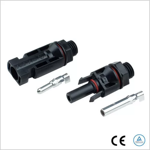 solar collector,  solar array connector, water connector with Tin Plated Copper Contact