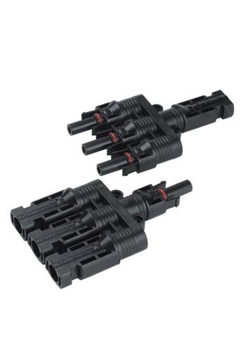 Solar Panel Branch Connector With Tin Plated Copper Contact