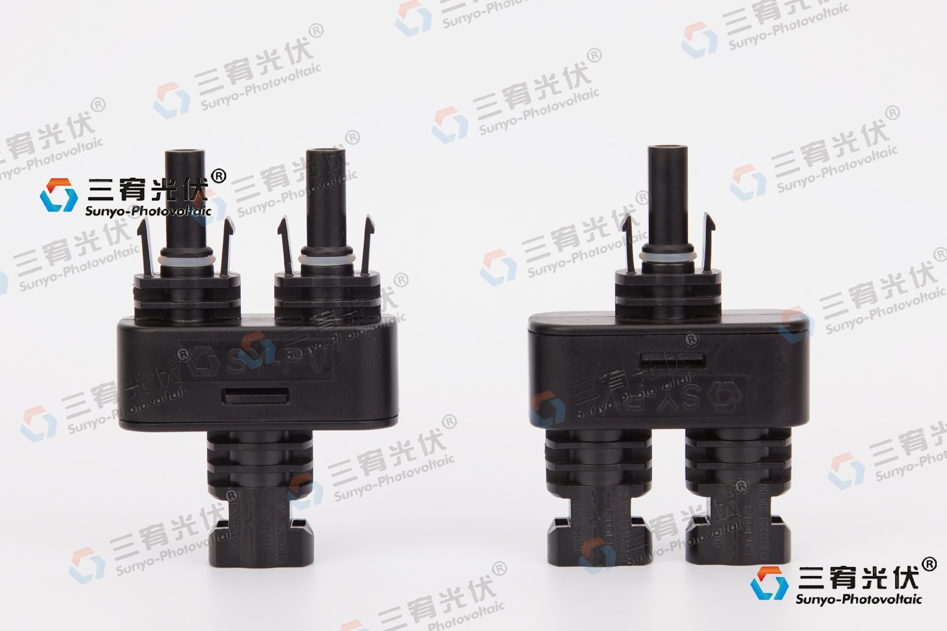  solar joint harness 1000V IP67 solar cross wire 1000V 2 in 1 T branch connector